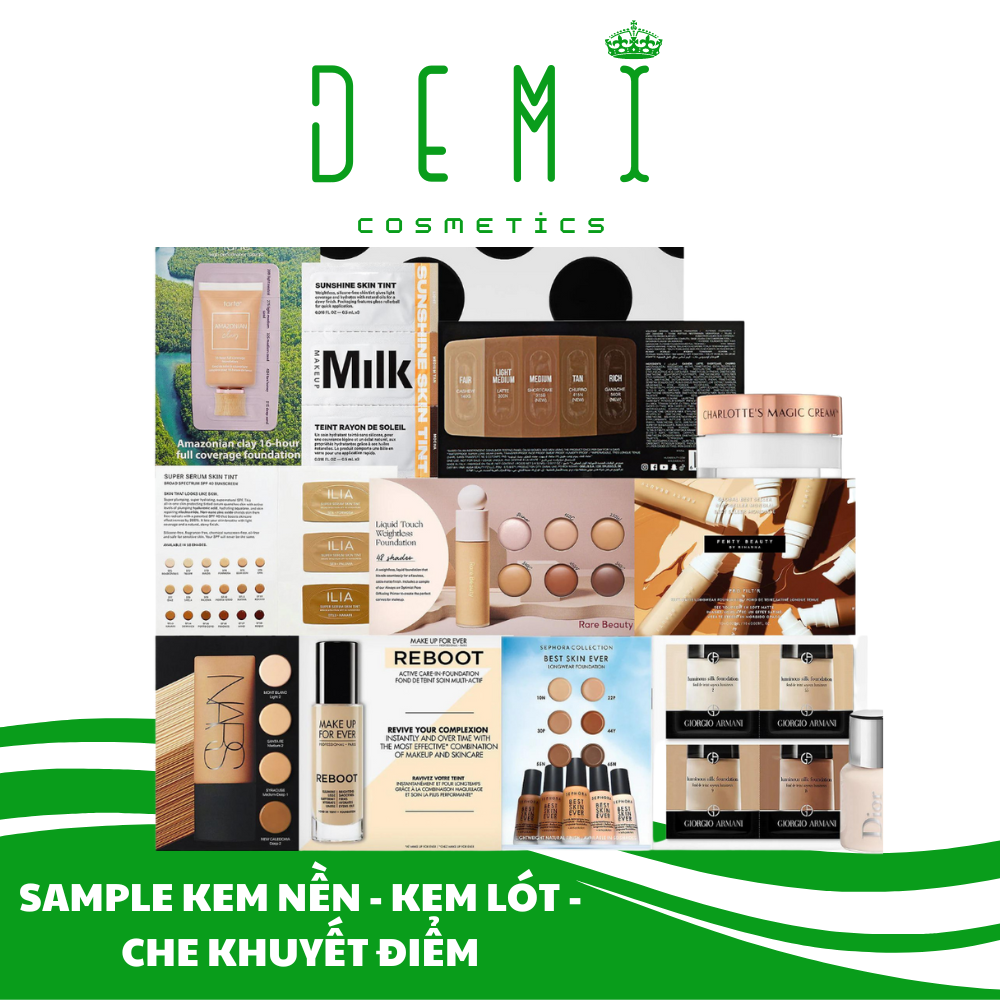 Sample mẫu thử kem nền, kem lót, che khuyết điểm Sephora