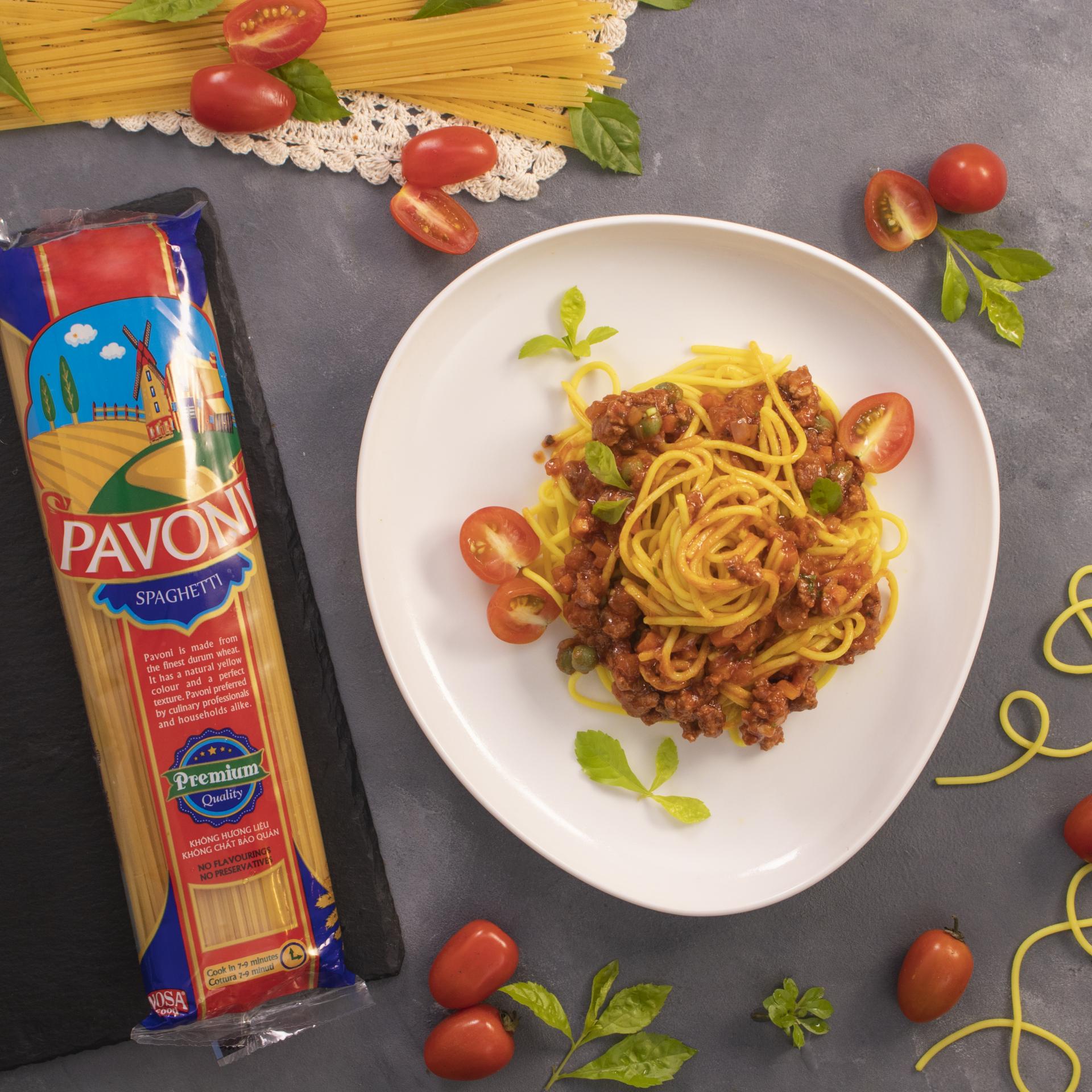 Mỳ ý Pavoni 400gr sợi mềm thơm ngon, pasta