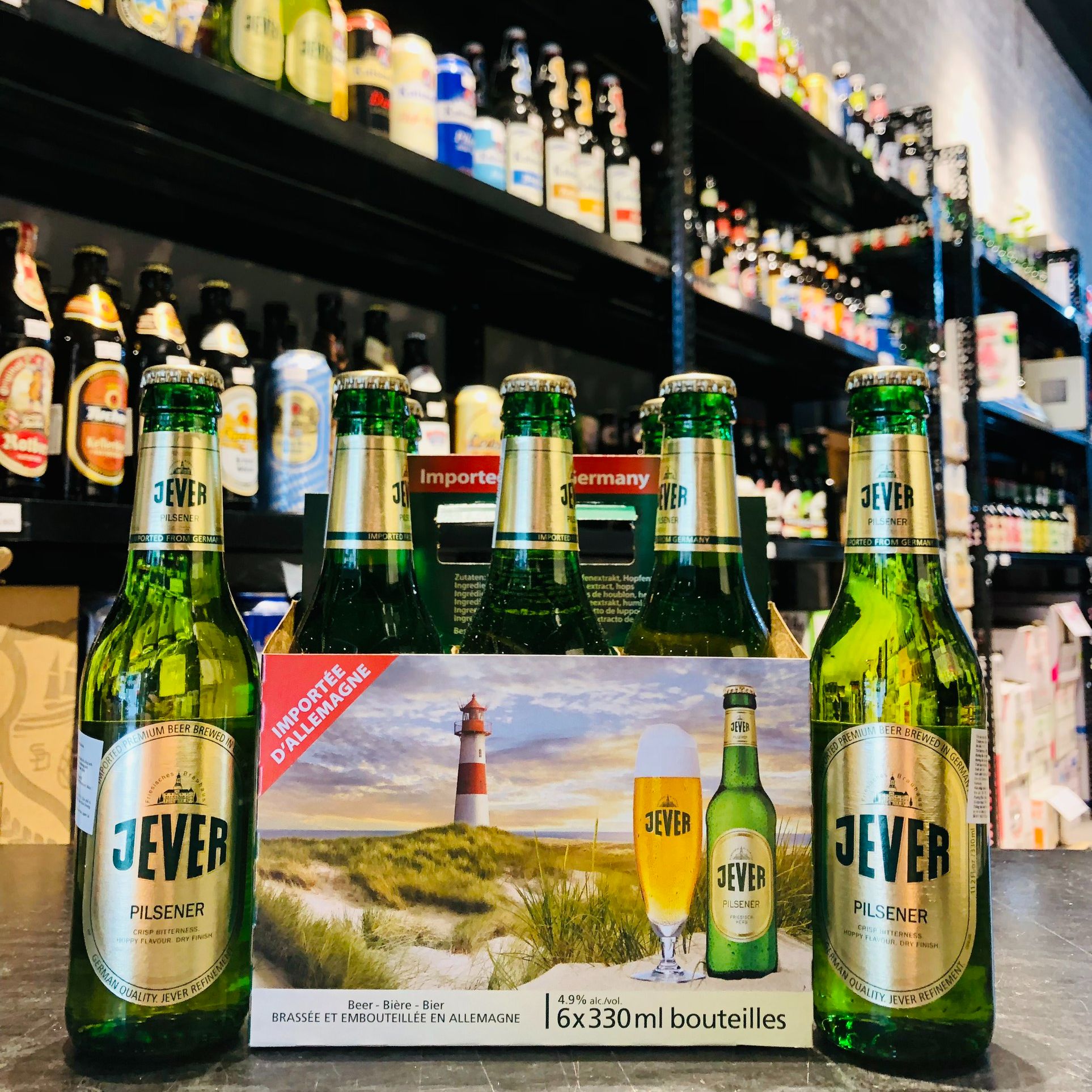 Bia nhập đức jever pilsner 4.9% chai 330ml