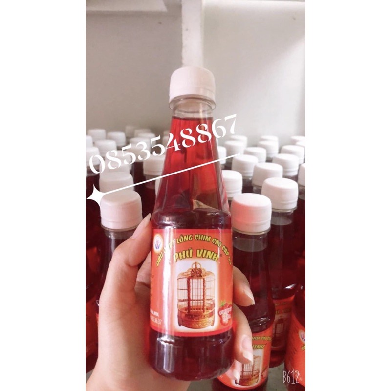 Nhớt dầu quét lồng chim phú vinh 250ml - nhớt cao cấp