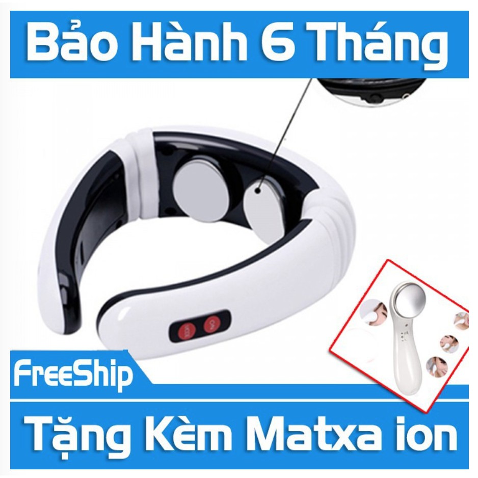 Máy massage vai gáy, máy mát xa trị liệu công nghệ nhật bản