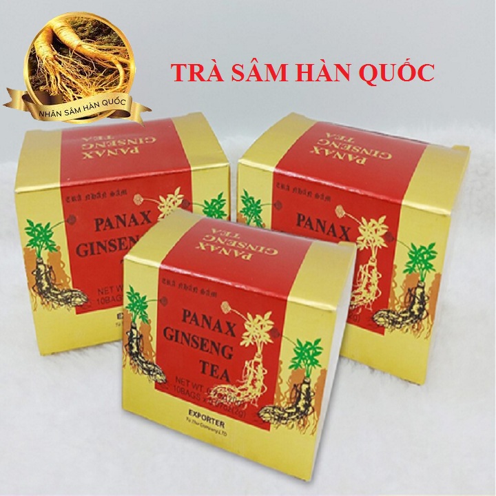 HỘP 100 GÓI TRÀ SÂM HQ
