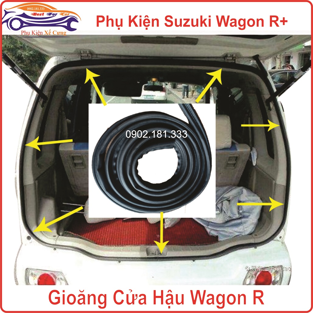 Gioăng Cửa Hậu Suzuki Wagon R+ Gioăng Cốp