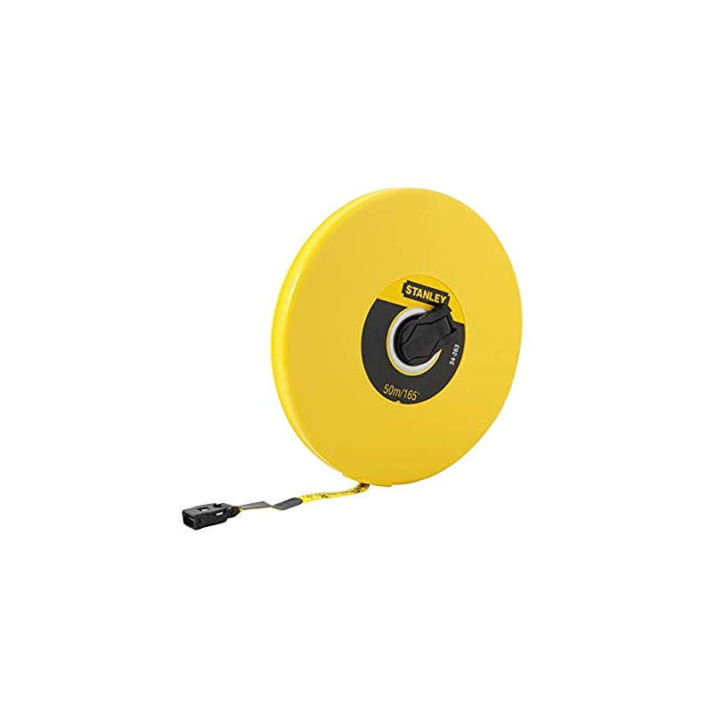 Thước dây sợi thủy tinh 50m/165ft màu vàng stanley stht34263-8
