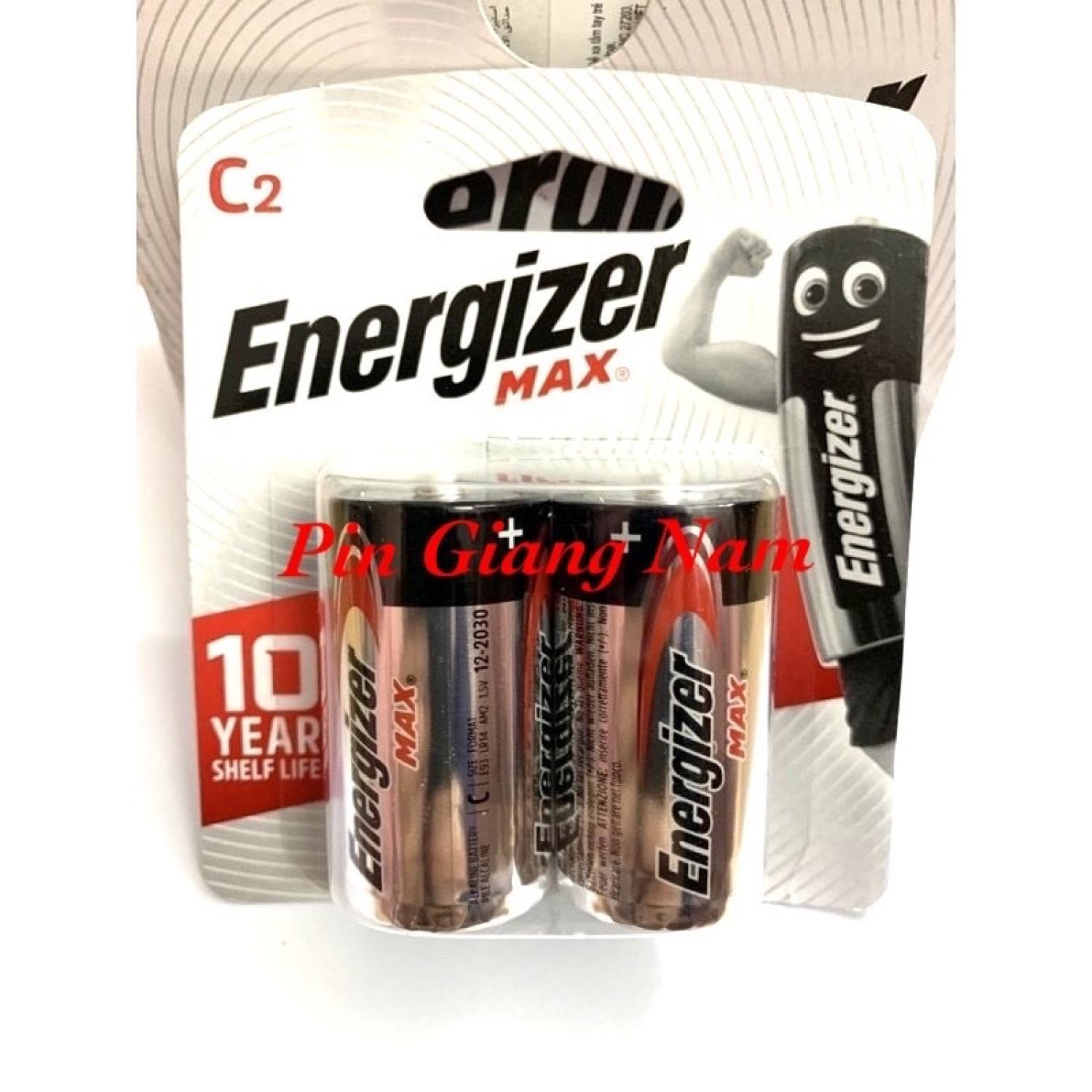 Pin trυng c lr14 energizer chính hãng vỉ 2 viên