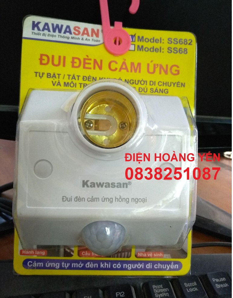 Đuôi đèn cảm ứng kawasan ss682
