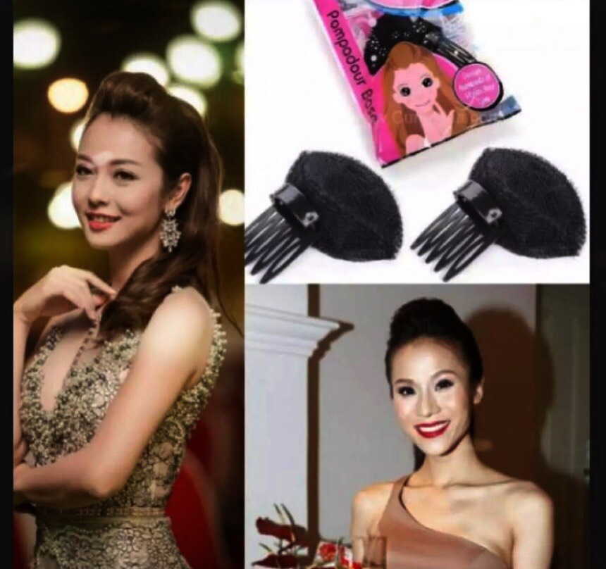 Kẹp xược độn phồng tóc phồng mái