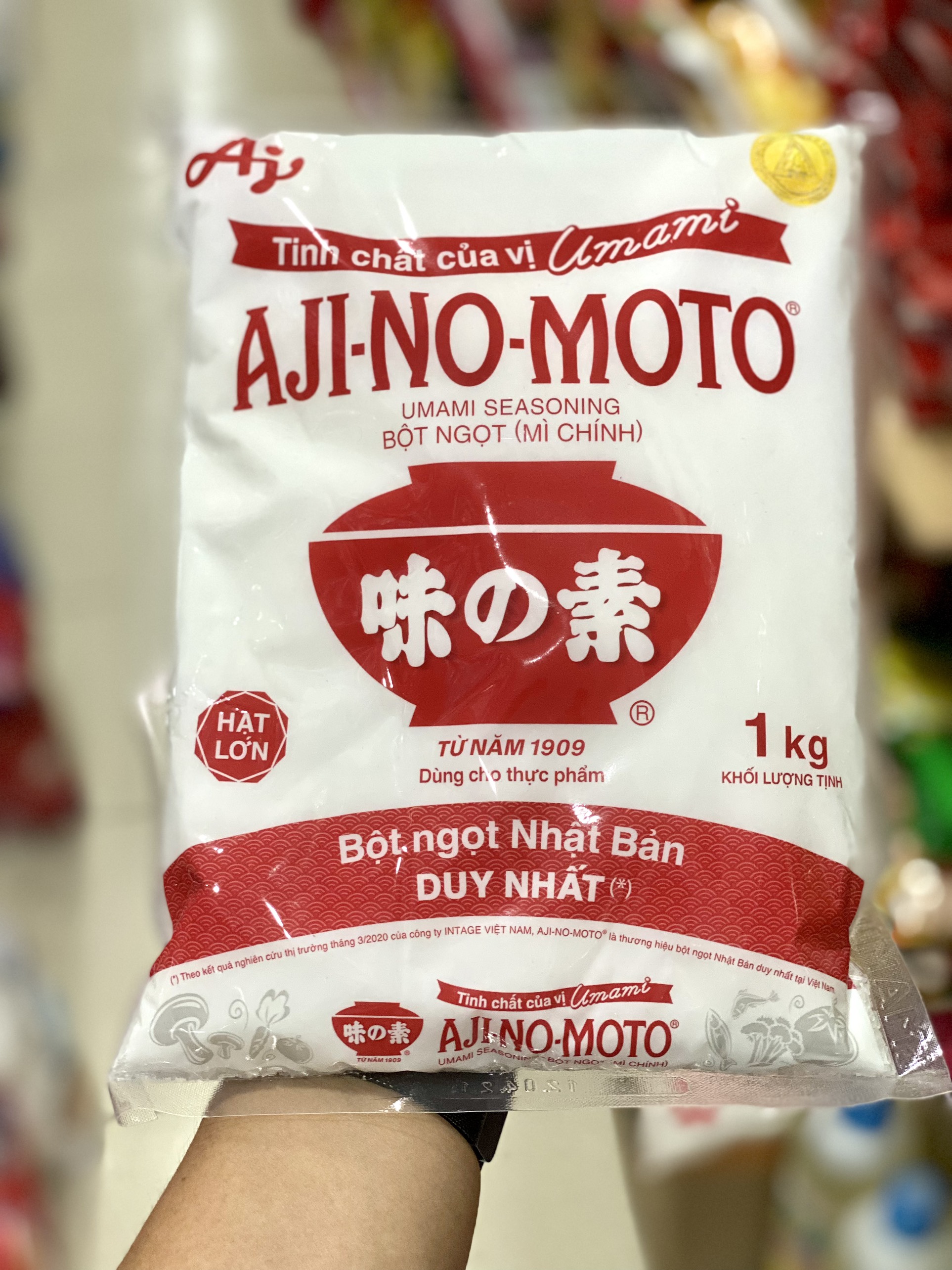 Mỳ Chính Ajinomoto Hạt Lớn 1KG