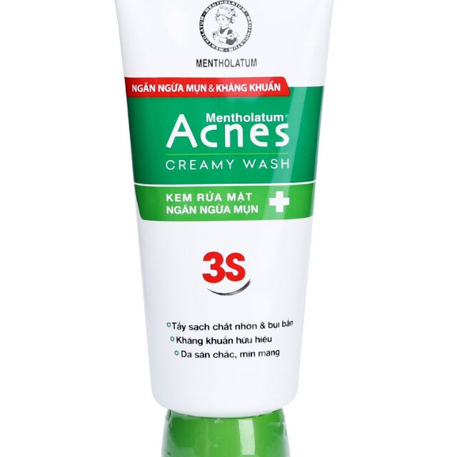 Kem rửa mặt ngăn ngừa mụn Acnes 100g