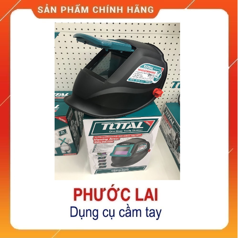 Mặt nạ hàn tự động tối 90x35mm Total TSP9309
