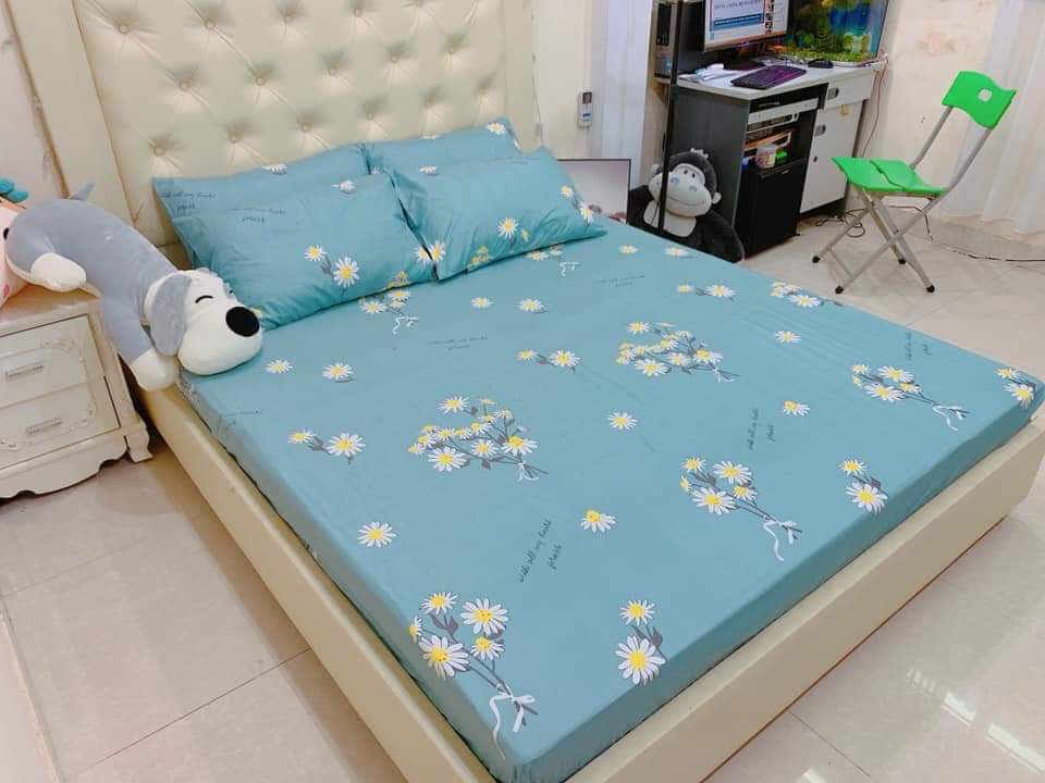 Bộ ga gối hoa dây 1.8mx2.0m