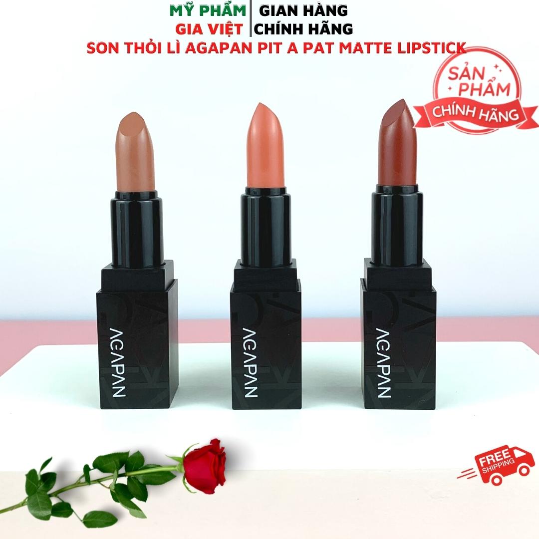 Son thỏi lì agapan pit a pat matte lipstick
