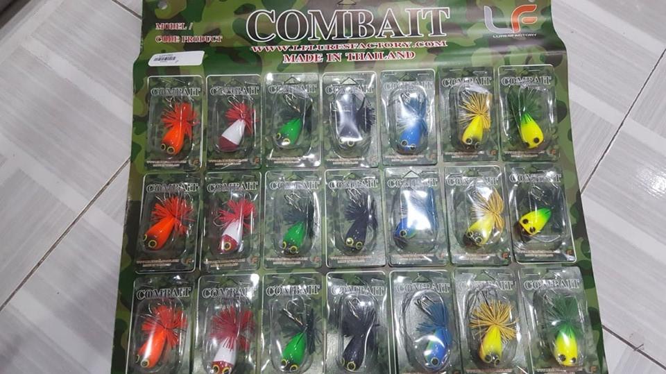 Combo 2 con mồi câu cá combait jump - 7g