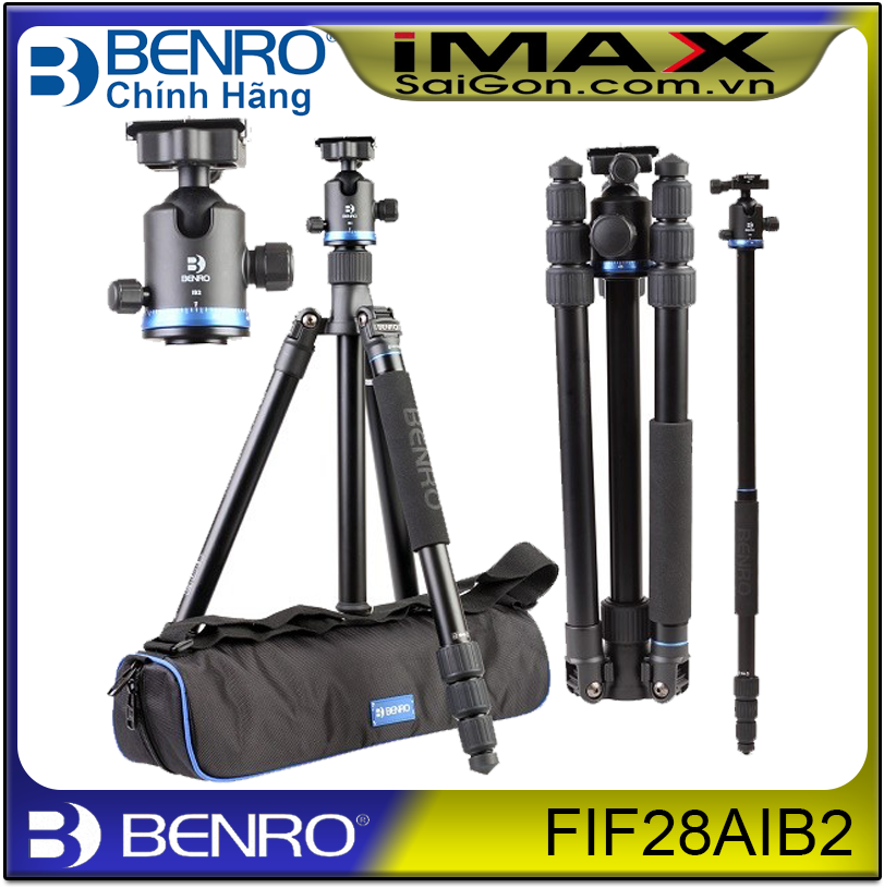 [HCM]CHÂN MÁY ẢNH BENRO FIF28AIB2+ gá kẹp điên thoại