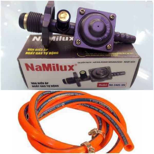 Van điều áp ngắt ga tự động Namilux NA-340S và dây ga