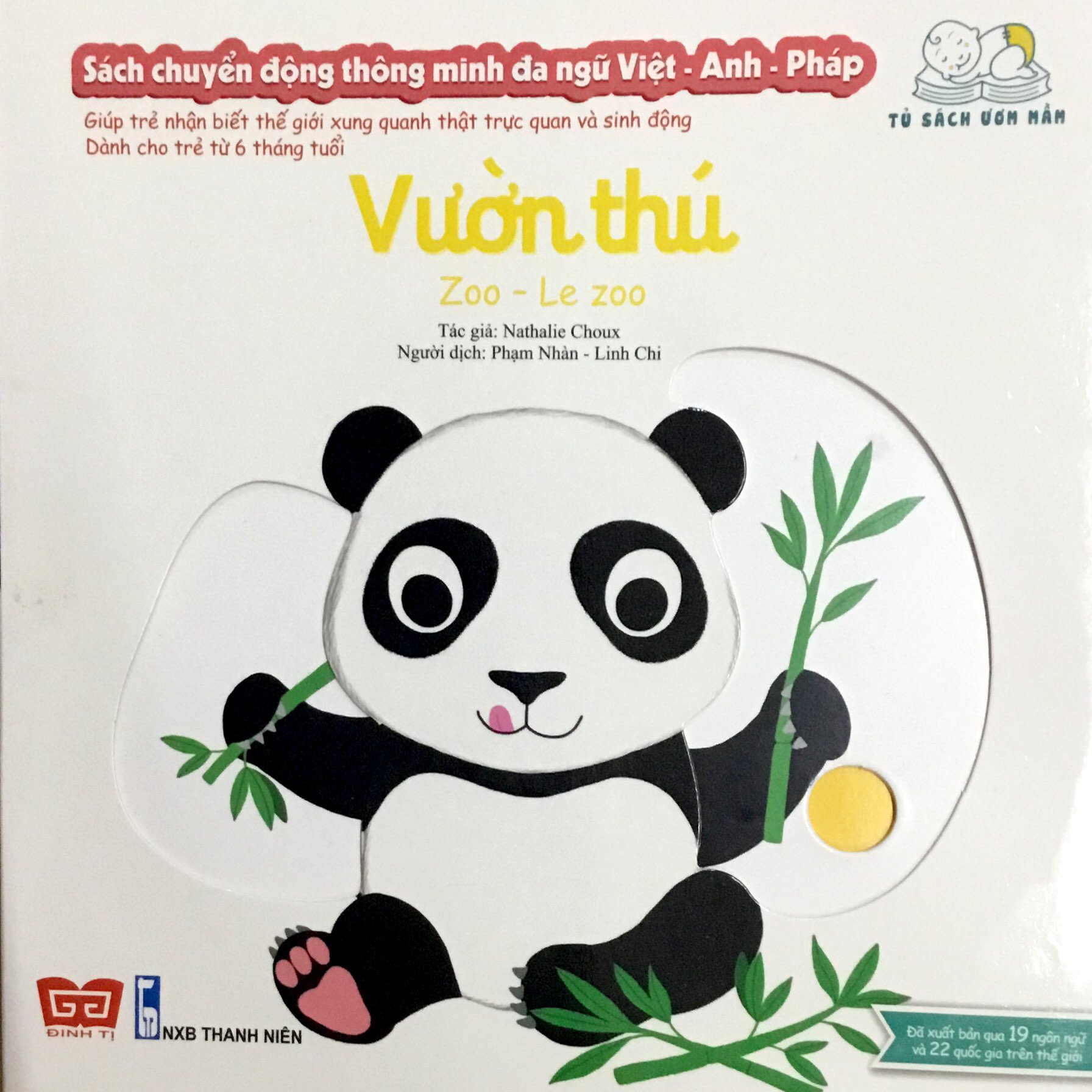 Fahasa - sách chuyển động thông minh đa ngữ việt - anh - pháp: vườn thú – zoo – le zoo