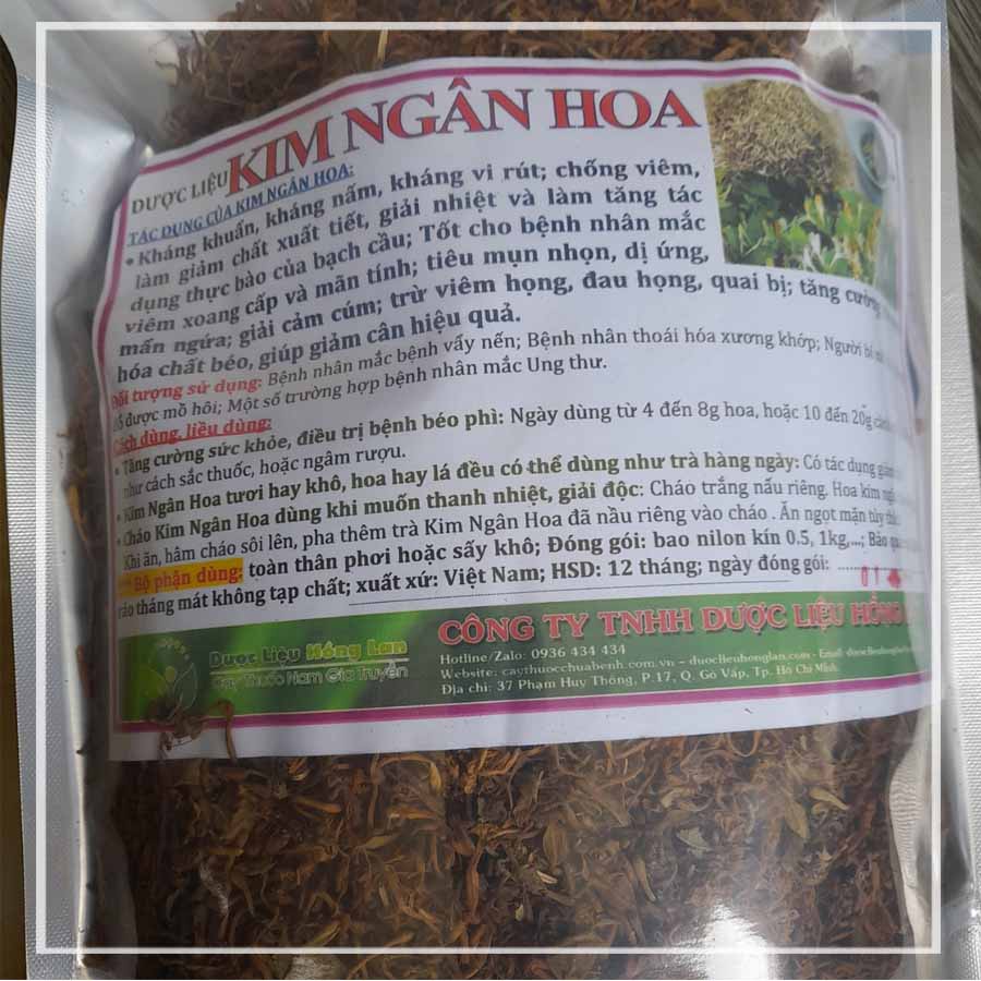 Kim ngân hoa khô