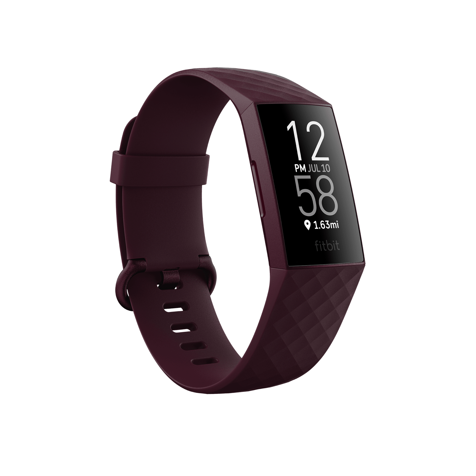 Đồng hồ thông minh theo dõi sức khỏe Fitbit Charge 4 Rosewood/Rosewood - Hàng Chính Hãng