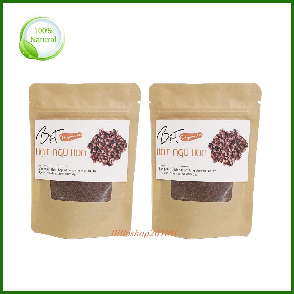 Combo 2 Hạt Ngũ Hoa (Hạt Đình Lịch) 100Gr - Mặt Nạ Tan Biến  Mụn