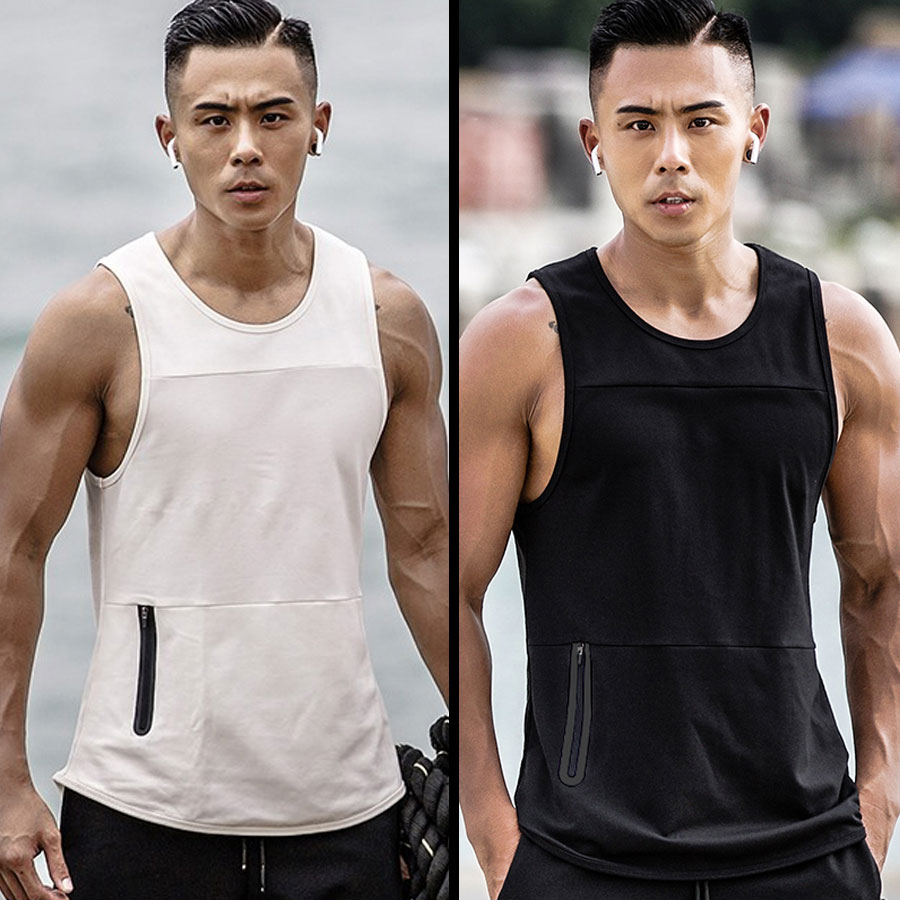 Áo Tập Gym Nam 3 Lỗ Tanktop,Áo Gym Nam Thun Lạnh Co Giãn 4C Thấm Hút Mồ Hôi