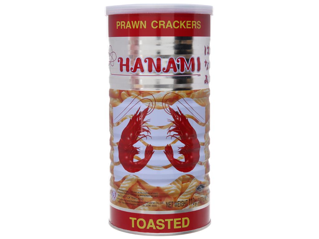 Bánh snack tôm hanami 110g
