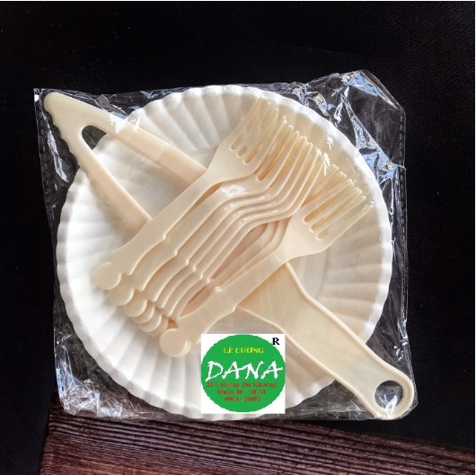 Bộ Dao nĩa ăn bánh kem (Mã 5+5+1)