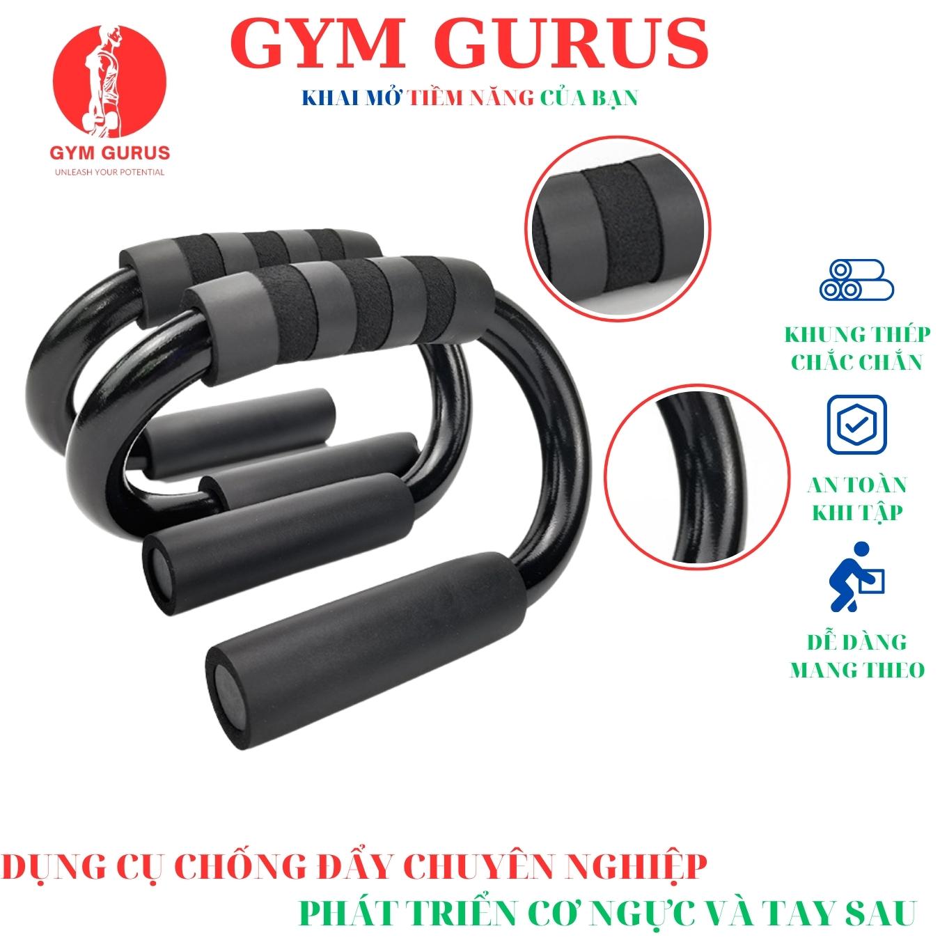 Dụng cụ chống đẩy hít đất đa năng tại nhà planche GYM GURUS
