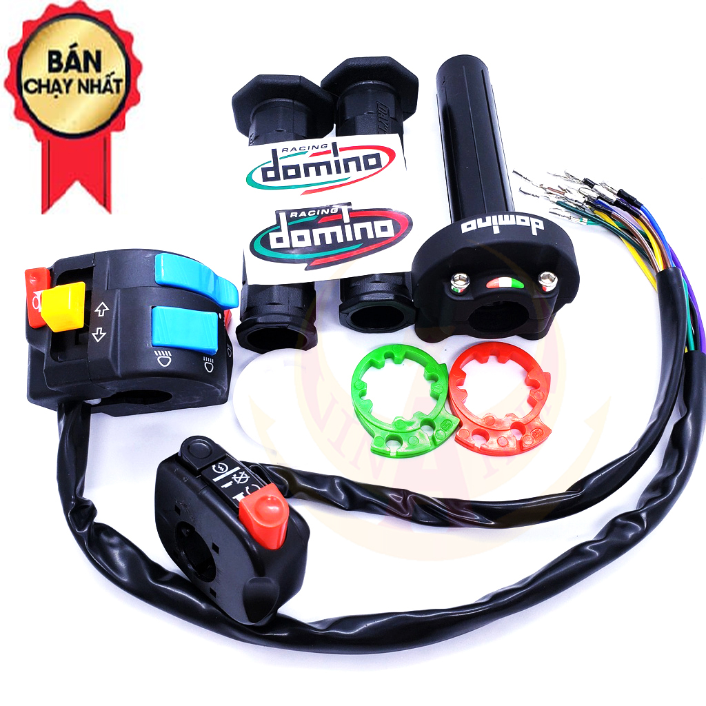 Combo Cùm FZ Trái Phải + Cùm Tăng Tốc domino + Bao Tay Daytona gắn mọi loại xe máy