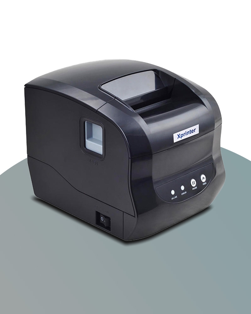 Máy in tem nhãn, mã vạch xprinter 365b- máy 2 tính năng in bill- in mã vạch