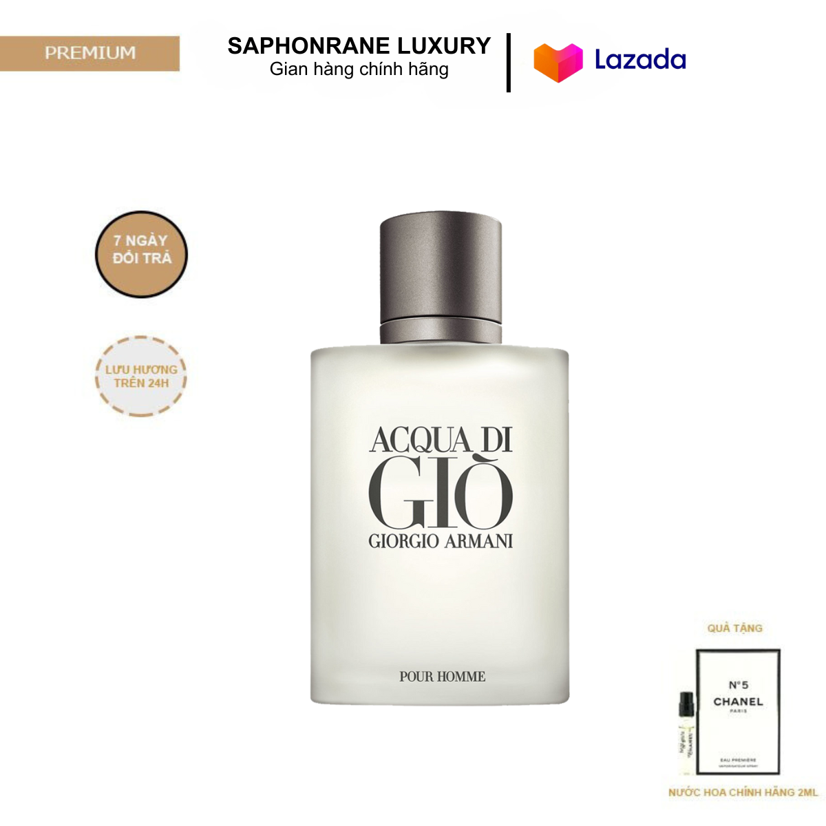 Nước hoa nam giorgio armani acqua di gio pour homme edt 100ml