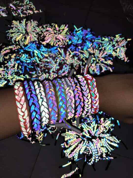 vòng đeo tay phản quang siêu kute