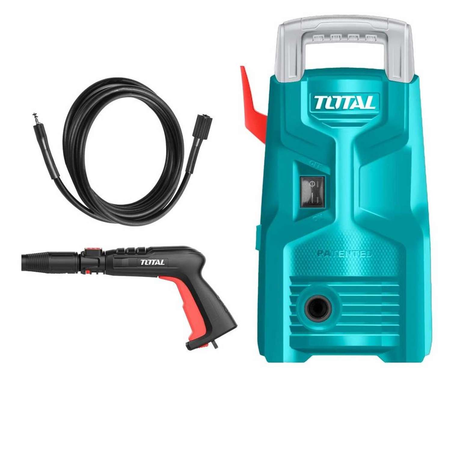 Máy xịt rửa xe áp lực cao total - 1200w tgt113026