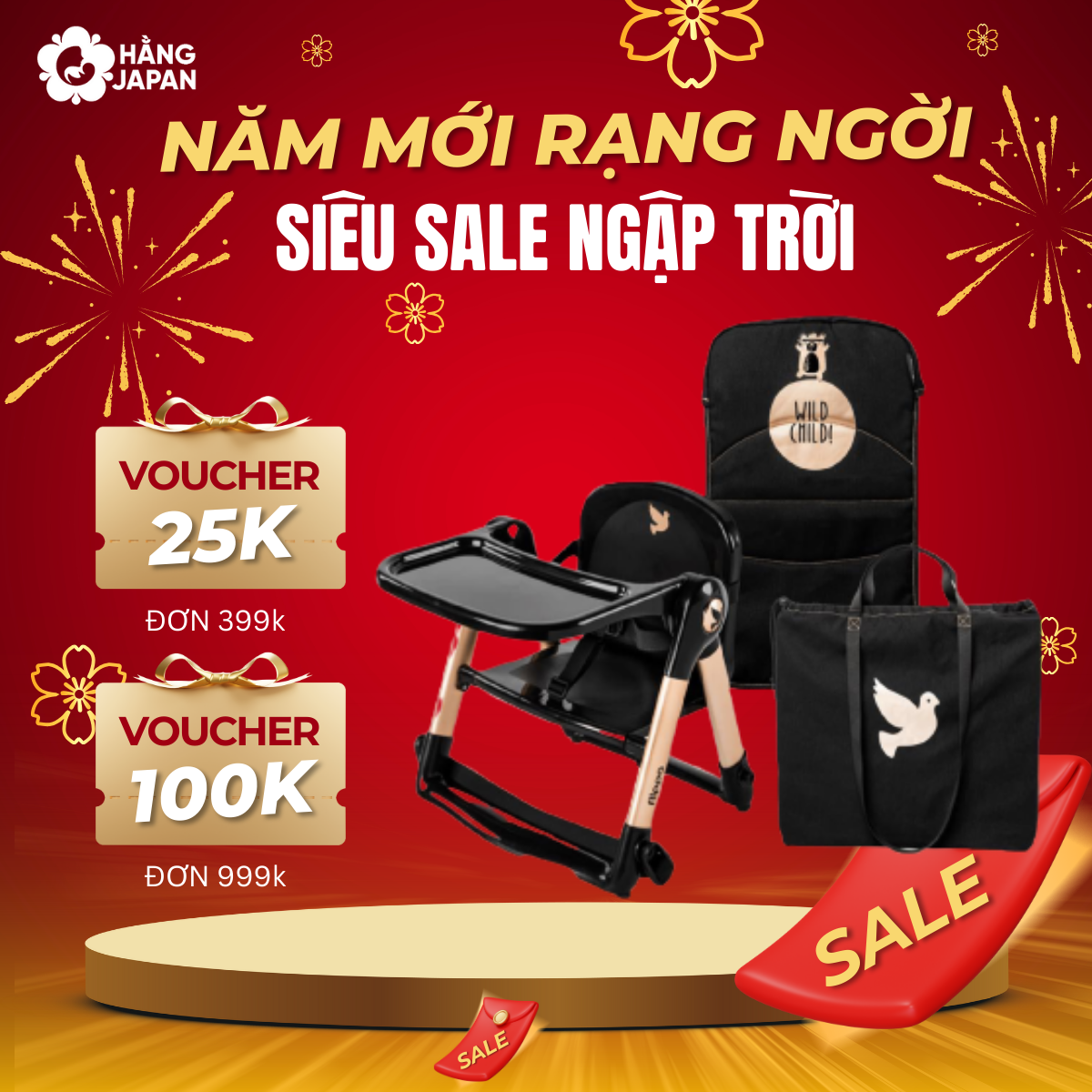  Ghế ăn dặm gấp gọn siêu nhẹ Apramo Flippa Dining Booster cho bé từ 6 tháng đến 3 tuổi 