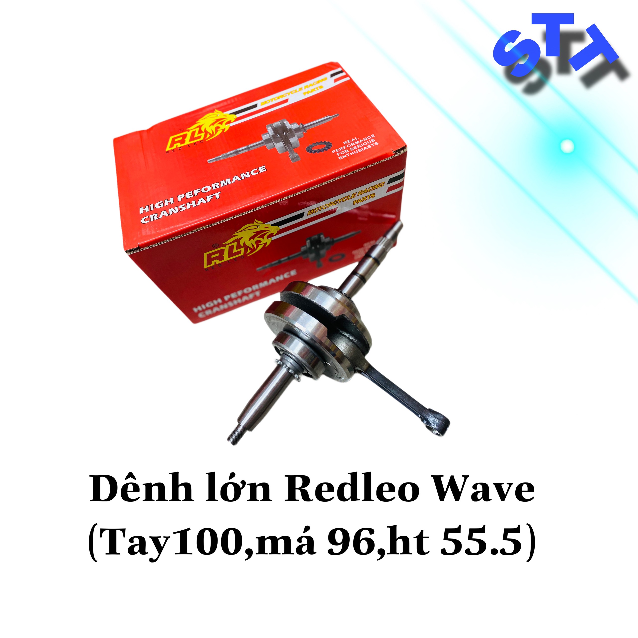 Dênh Redleo 110 Wave Dream Size zin ( Tay zin , Má 96 , Hành trình 55.5 , Nhông thì 14 )