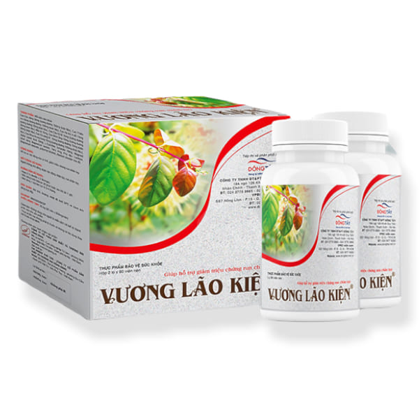 VƯƠNG LÃO KIỆN - Giảm run chân tay Combo 180 viên