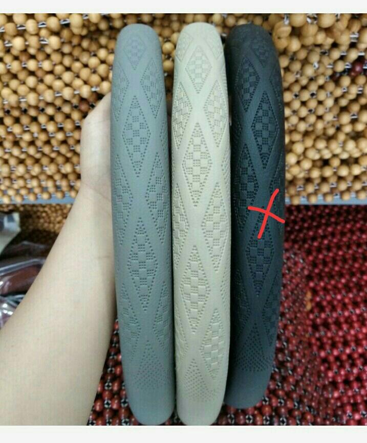Bọc vô lăng ô tô da cao cấp- ảnh thật shop chụp