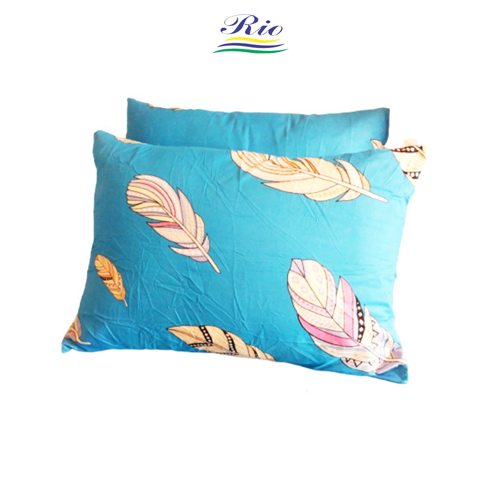 Vỏ Gối Hoạ Tiết RIOTEX Chất Liệu Cotton Thoáng Mát Không Xù, Không Bay Màu Đủ Kích Thước