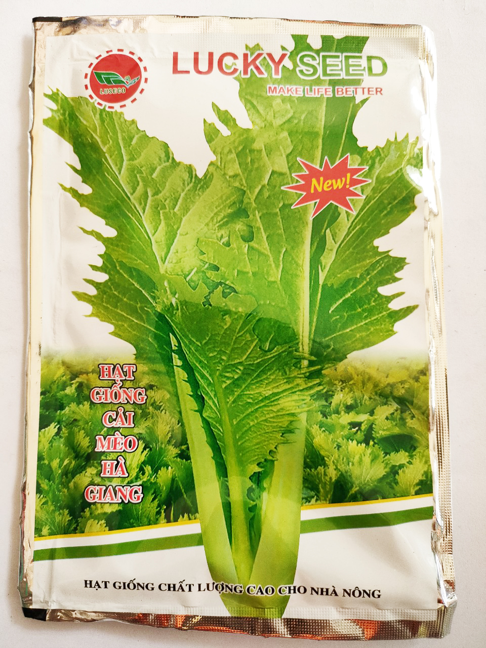 Hạt giống rau Cải mèo Hà Giang LuckySeed