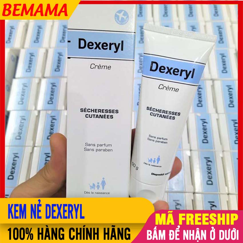 Kem Nẻ Cho Bé DEXERYL PHÁP (50g) Chống Da Khô, Nứt Nẻ, Giữ Ẩm Lâu Dài - Kem Chống Nẻ, Kem Bôi Nẻ, Kem Nẻ Trẻ Em, Kem Chong Ne Cho Be BEMAMA - Kem Nẻ Dexeryl - 3577056020766