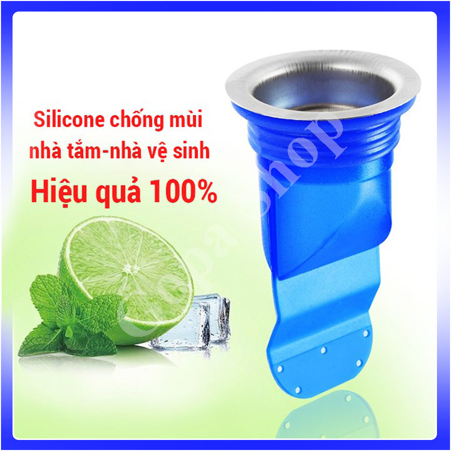 ⚡FREESHIP⚡ Nút silicon bịt ống cống chặn mùi hôi hiệu quả