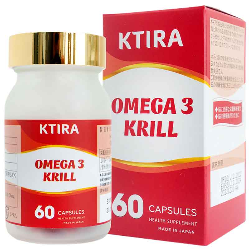 Omega 3 Krill, hỗ trợ cải thiện hoạt động của não bộ