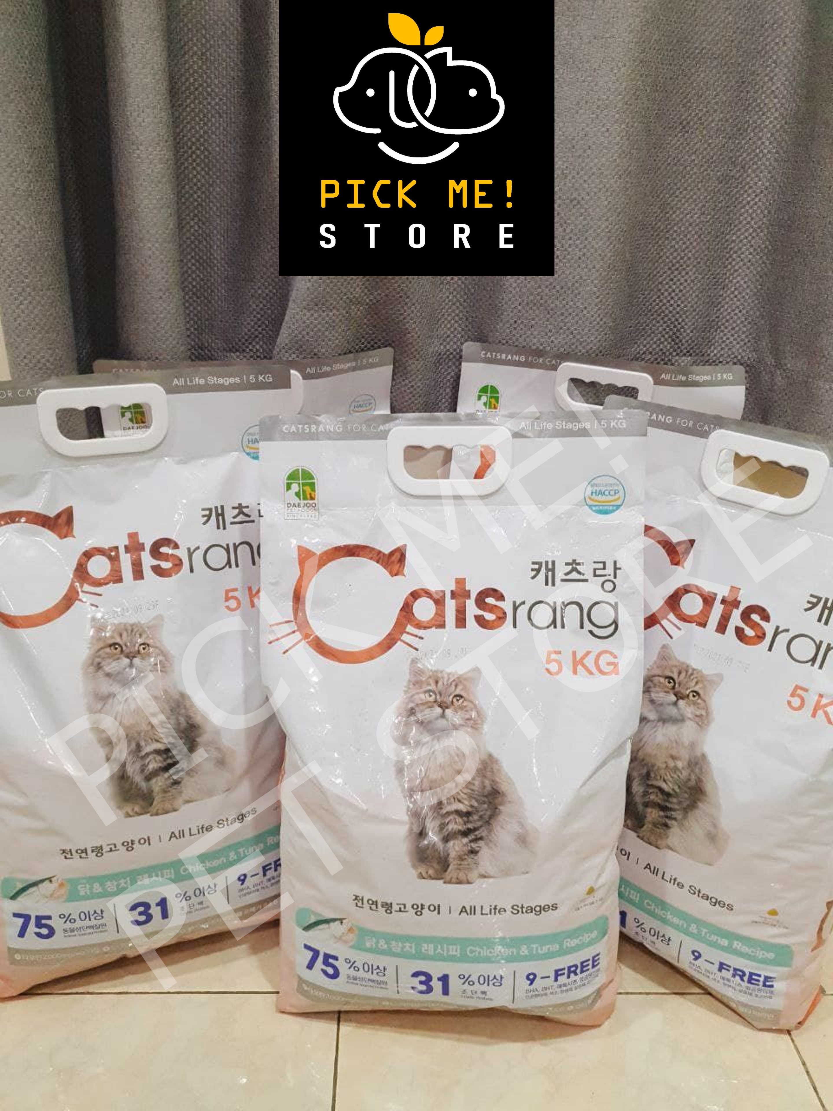 Hạt catsrang cho mèo mọi lứa tuổi 5kg