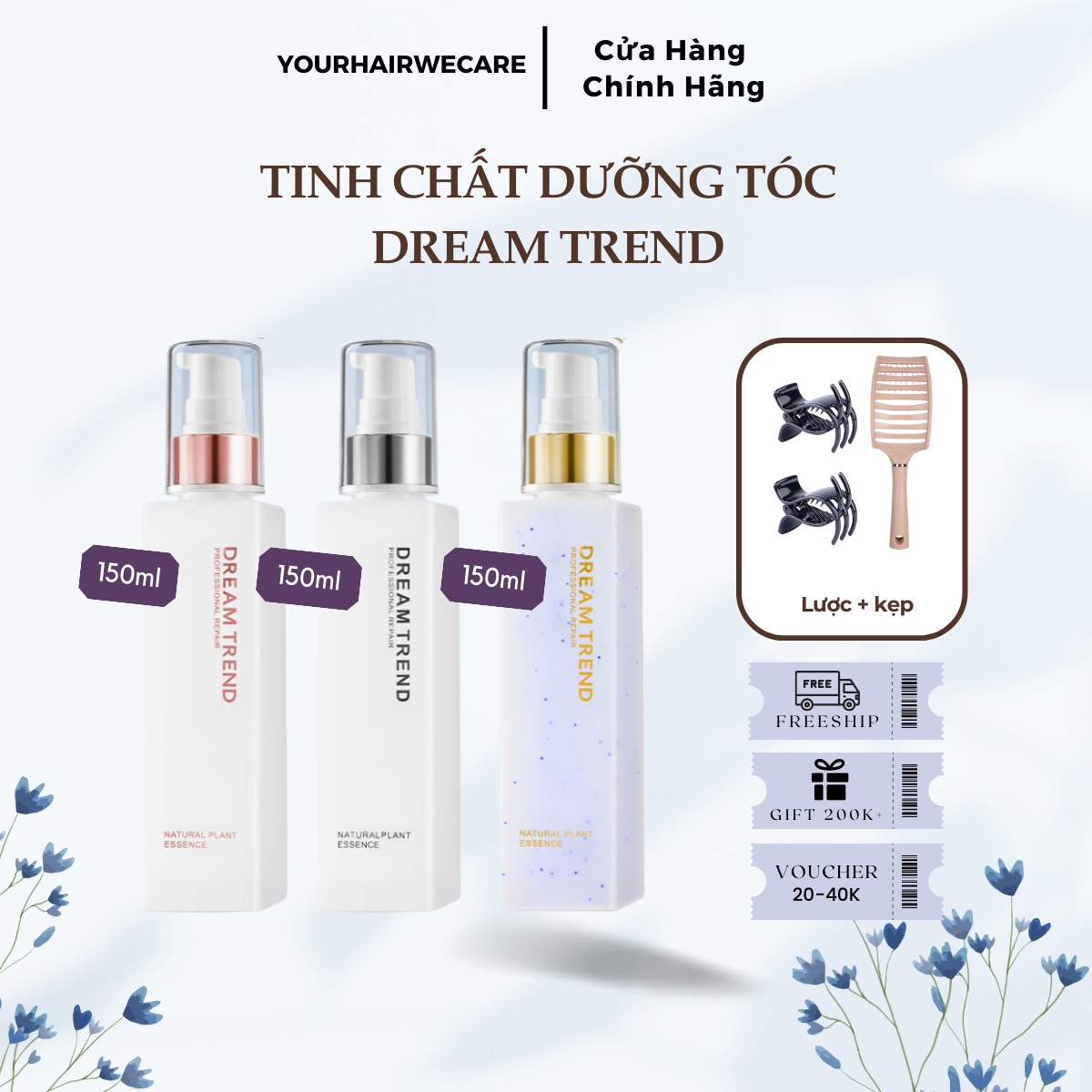 -Essence dưỡng tóc AHA Dream Trend mềm mượt