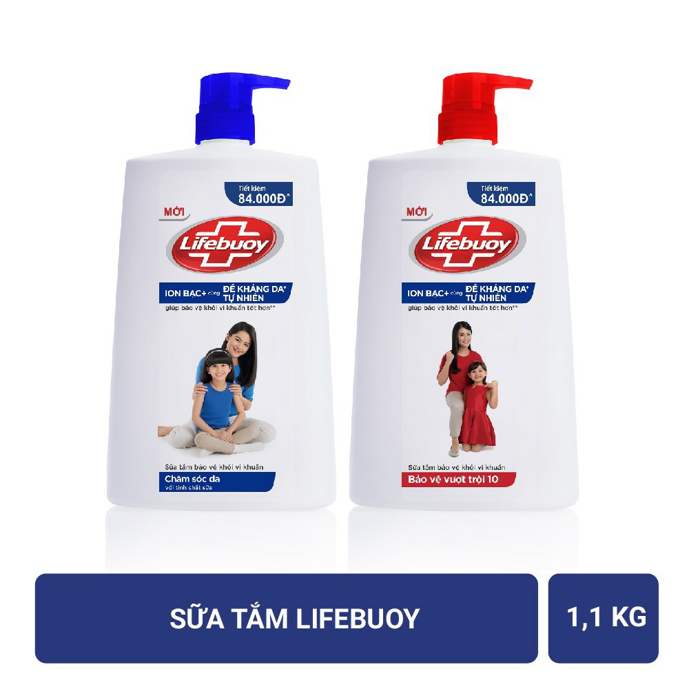 Sữa tắm lifebuoy chai 1,1kg