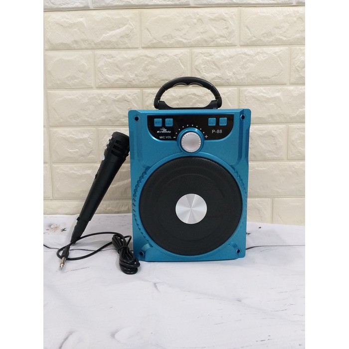 Loa kiomic p88 5w kết nối bluetooth chính hãng tặng kèm micro