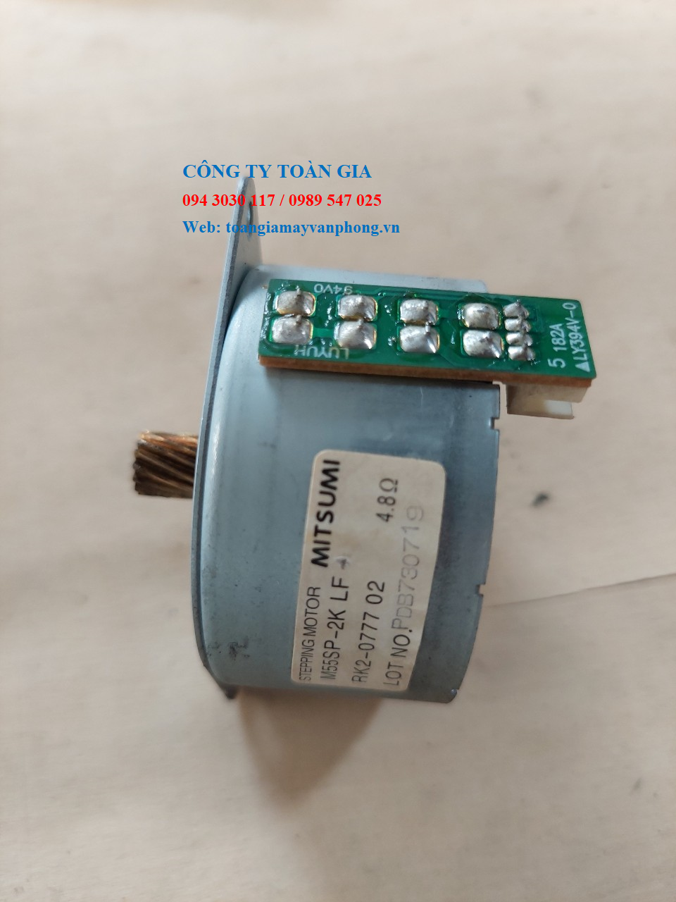 Motor / mô tơ máy in HP 3055 có mặt kính (bóc máy)