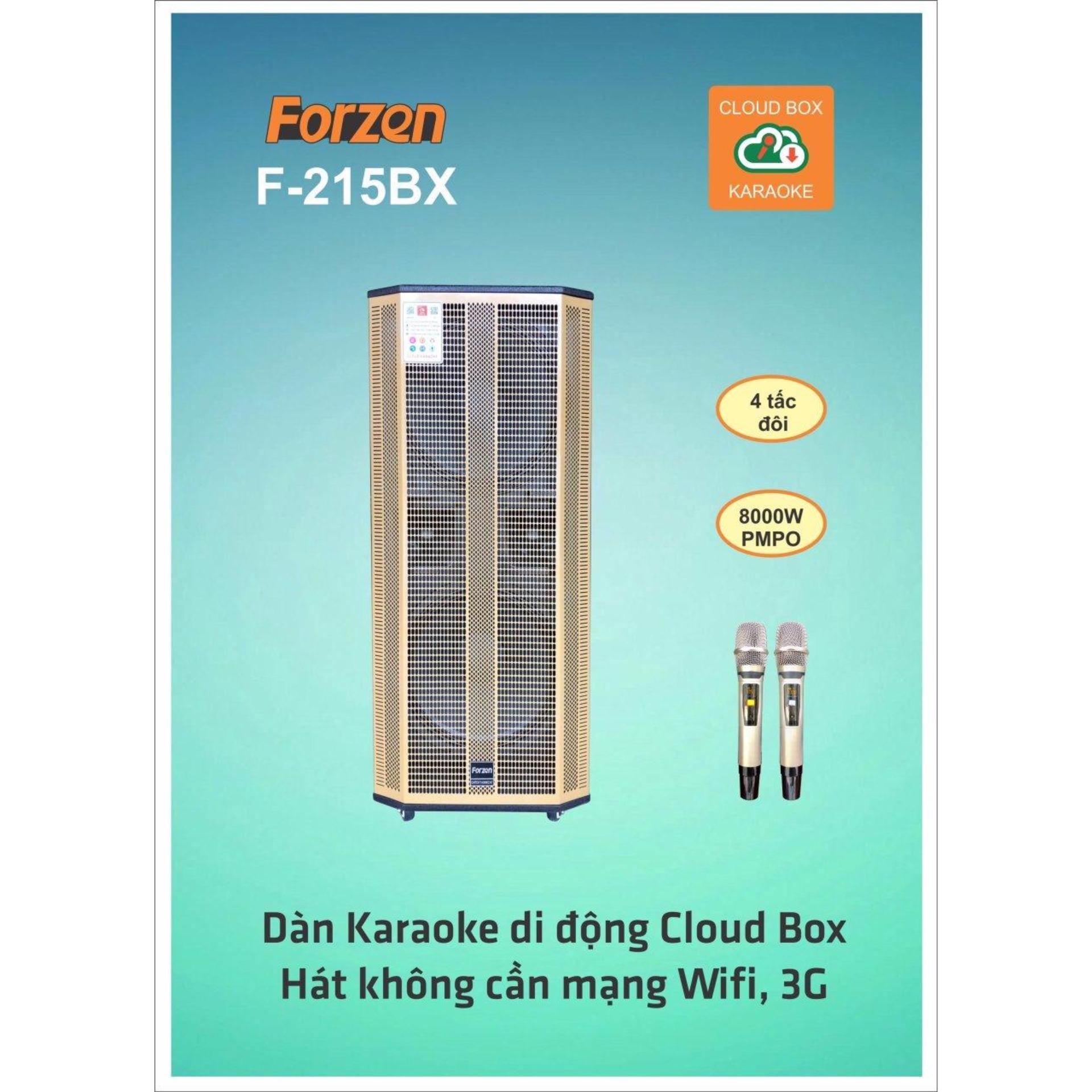 Loa kéo di động forzen f-215bx - chơi nhạc cực hay karaoke cực đã 2020