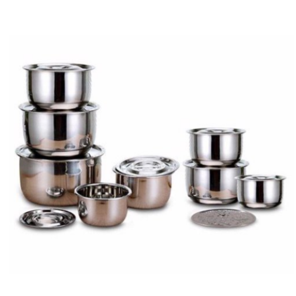 Bộ nồi Inox có xửng hấp Mishio- Hàng thanh lý 95%