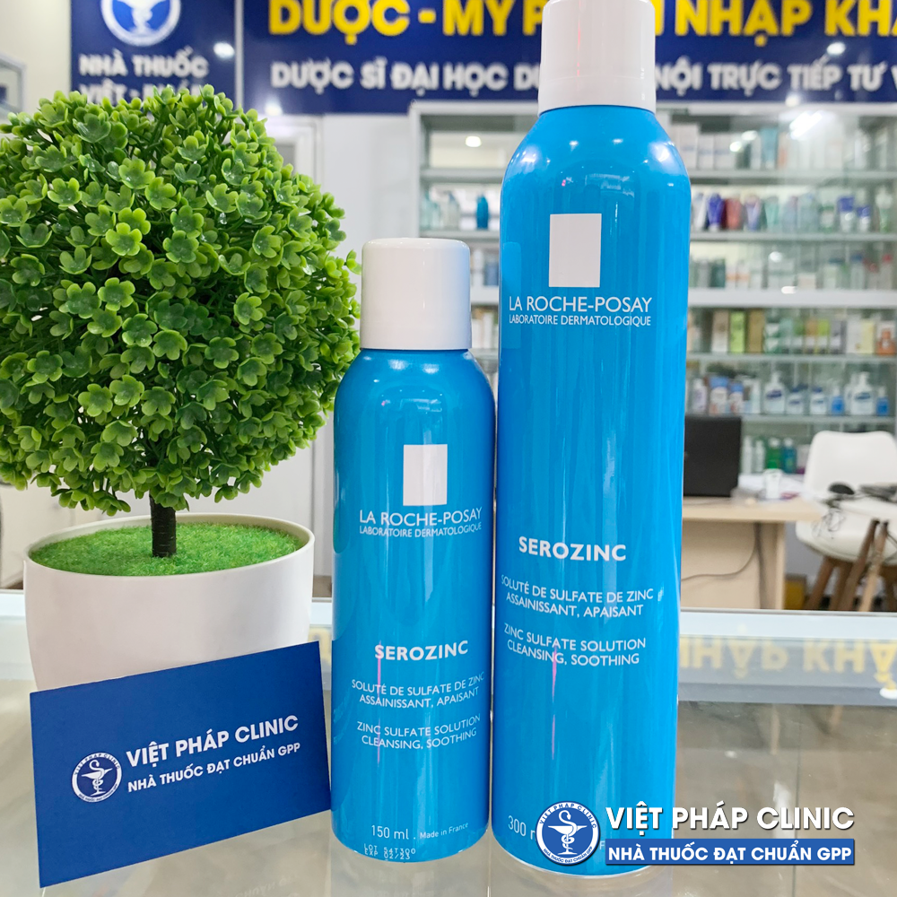Xịt khoáng serozinc La roche posay cho da dầu mụn