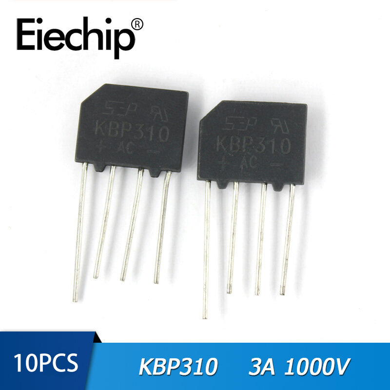 5cái/lốc diode cầu chỉnh lưu kbp310 3a 1000v
